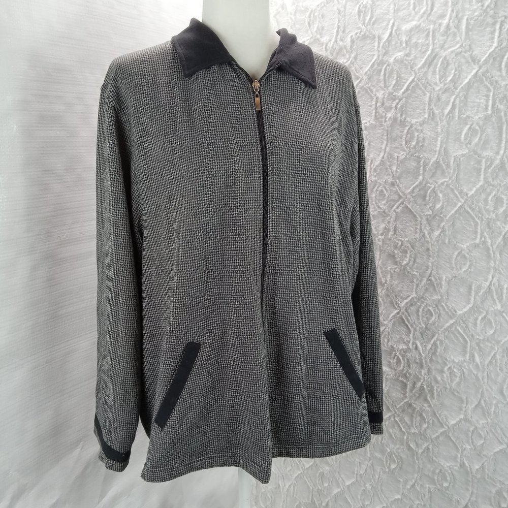 Blast Studio Full Zip Casual Sweatshirt Jacket Size XL